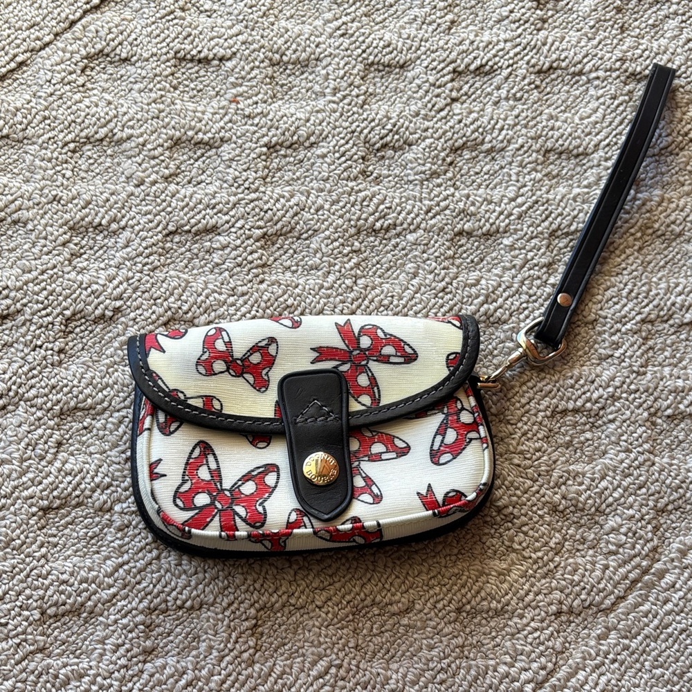 Disney Minnie Mouse Bow Dooney & Bourke Wristlet
